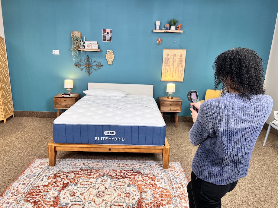 Best Innerspring Mattress (2025), Expert-Tested 146 Bear Elite Hybrid temperature testing